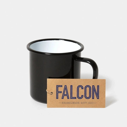 Falcon Enamelware Mug Coal Black-Falcon Enamelware-Thistle Hill