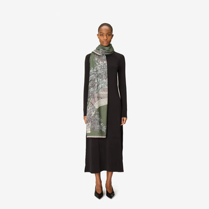 Inoui Editions Scarf 80 1889 Khaki-Inoui Editions-Thistle Hill