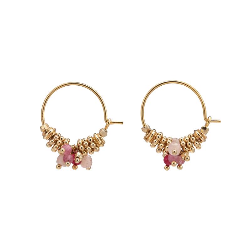 5 Octobre Sveta Pink Earrings-5 Octobre-Thistle Hill
