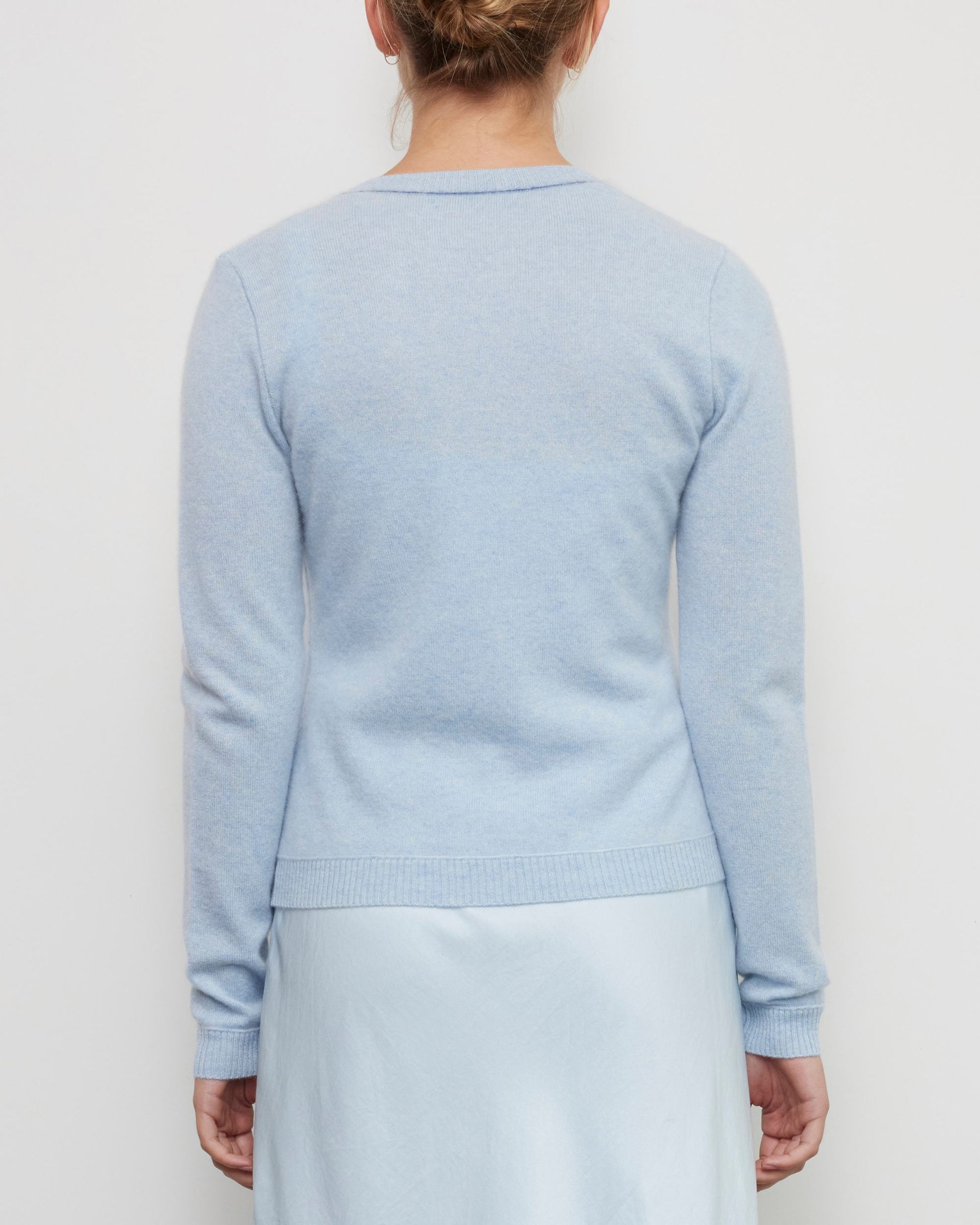 Brazeau Tricot Grace Sweater Chambray-Brazeau Tricot-Thistle Hill