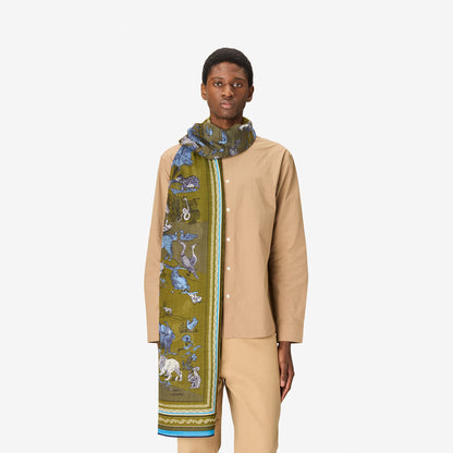 Inoui Editions Scarf 130 Reverie Khaki-Inoui Editions-Thistle Hill
