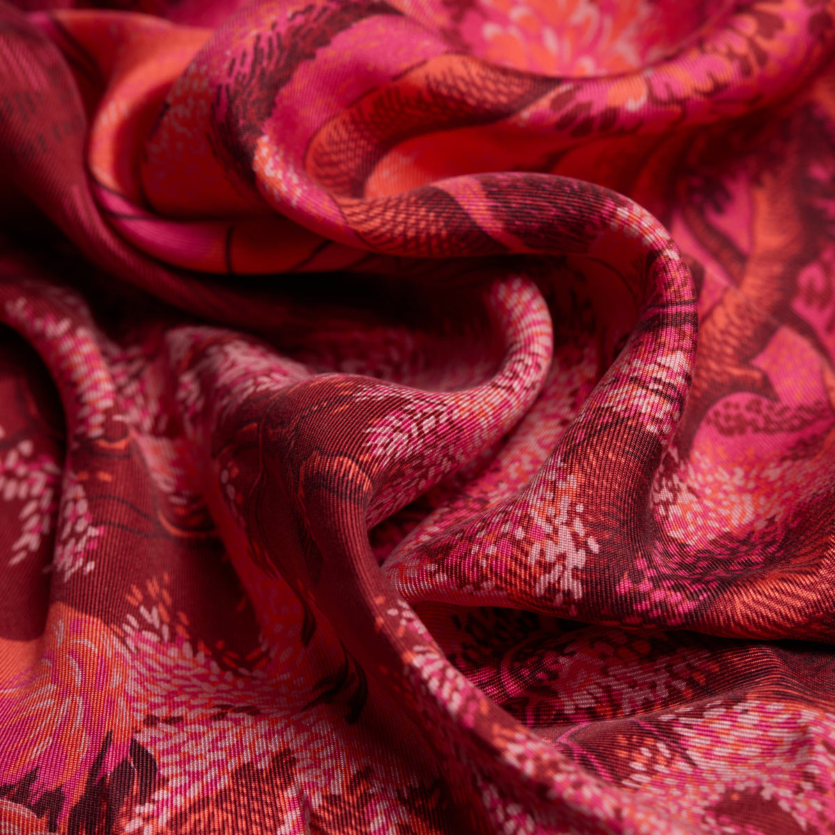 Inoui Editions Square 70 Come Fuchsia Scarf-Inoui Editions-Thistle Hill