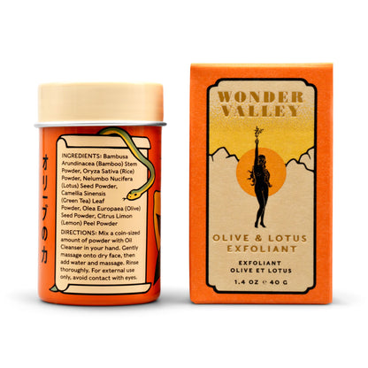 Wonder Valley Olive & Lotus Exfoliant