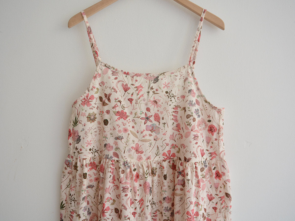 Makie Slip Dress Sally Coral Flower-Makie-Thistle Hill