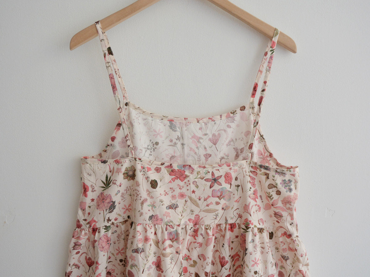 Makie Slip Dress Sally Coral Flower-Makie-Thistle Hill