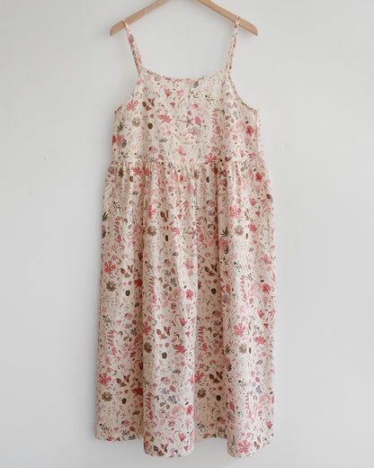 Makie Slip Dress Sally Coral Flower-Makie-Thistle Hill