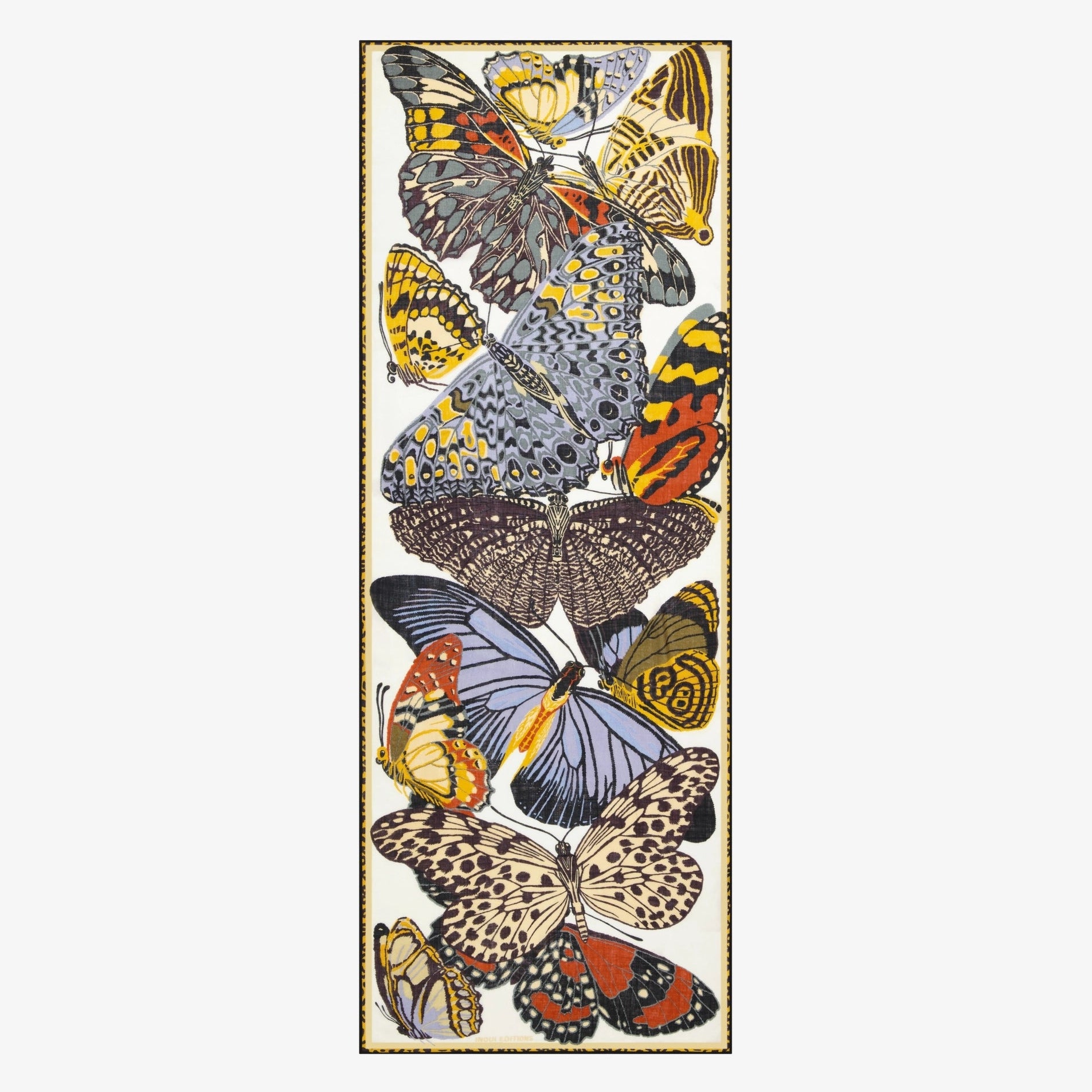 Inoui Editions Scarf 70 Papillons White-Inoui Editions-Thistle Hill