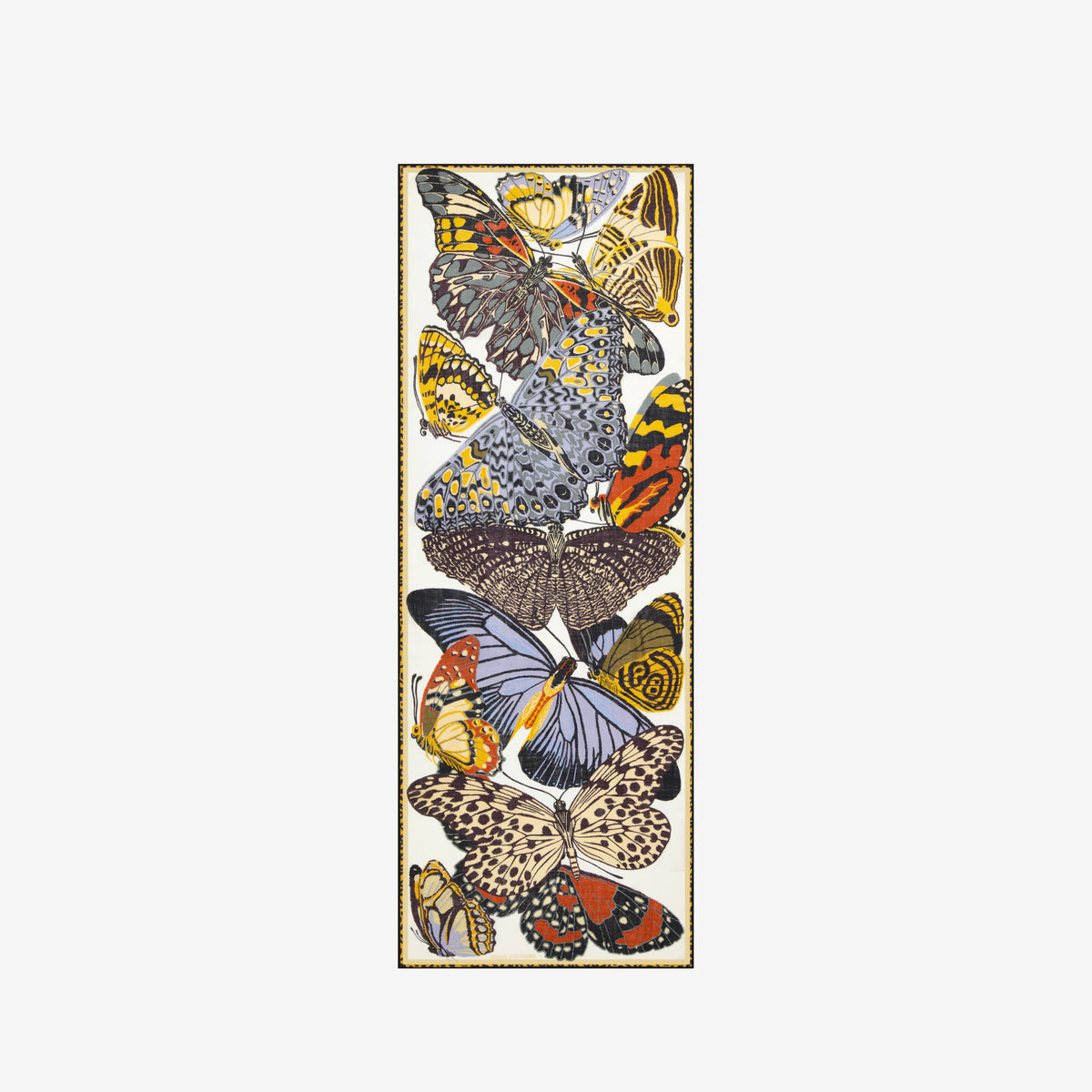 Inoui Editions Scarf 70 Papillons White-Inoui Editions-Thistle Hill