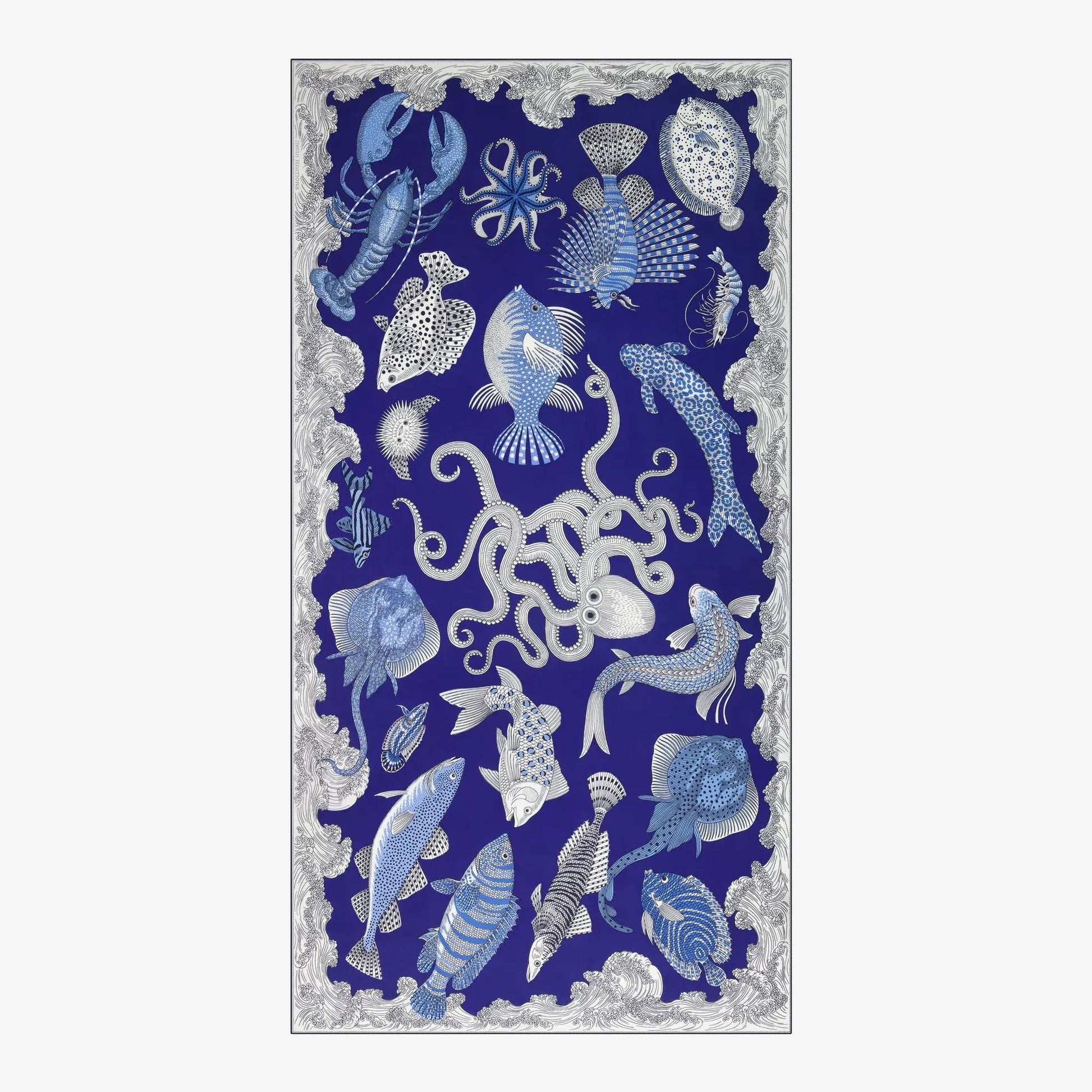 Inoui Editions Scarf 100 Poseidon Blue-Inoui Editions-Thistle Hill