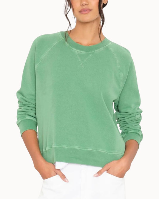 Xirena Marathon Sweatshirt Green Grove-Xirena-Thistle Hill