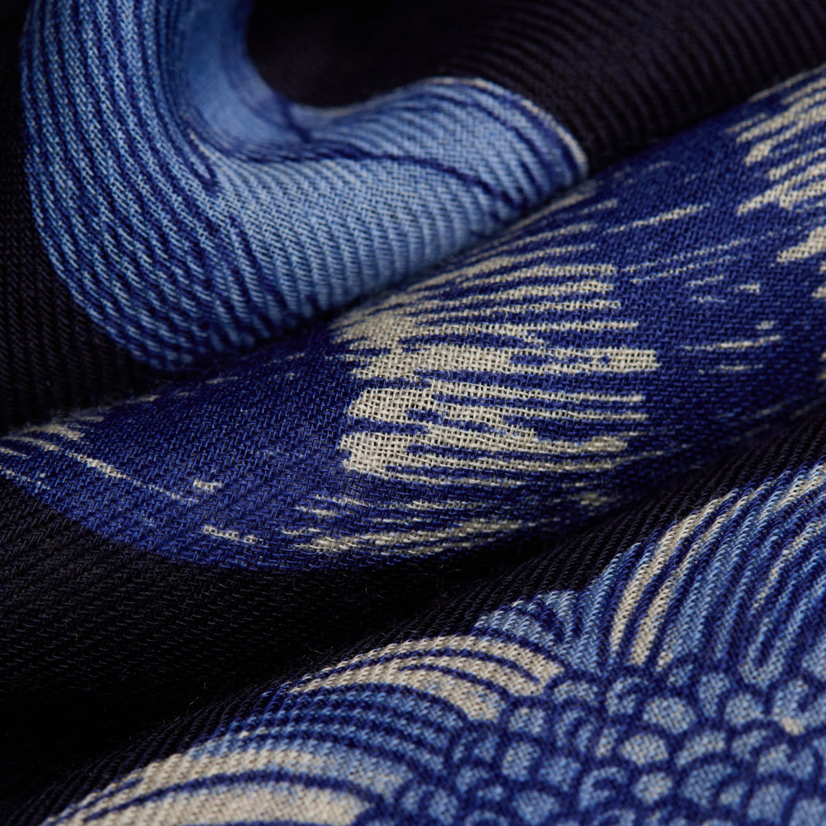 Inoui Editions Square 130 Gustav Blue Scarf-Inoui Editions-Thistle Hill