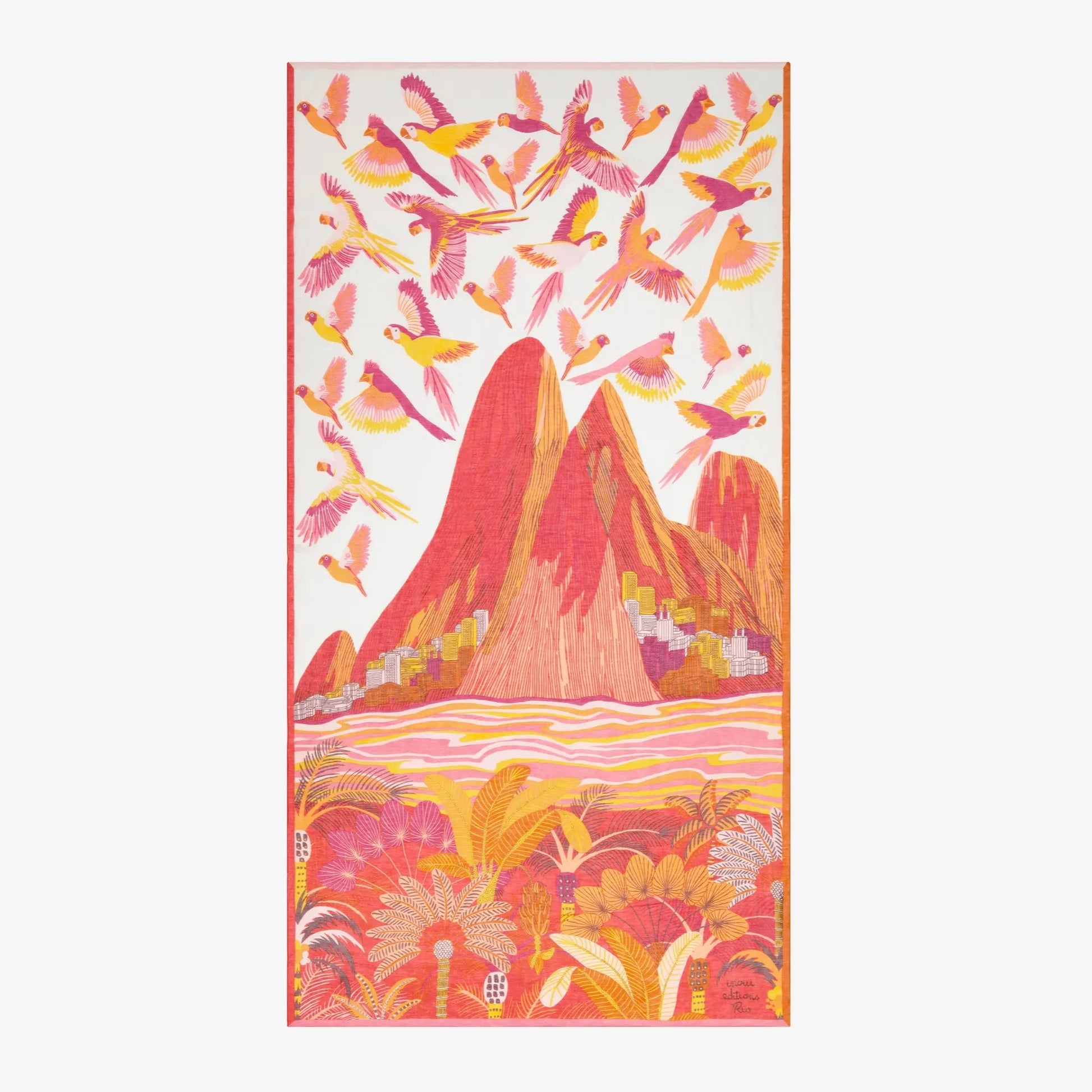 Inoui Editions Scarf 100 Rio Flamboyant-Inoui Editions-Thistle Hill