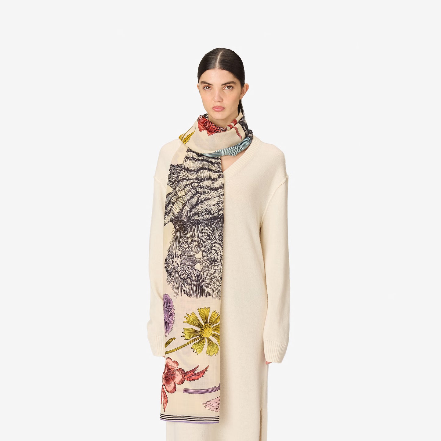 Inoui Editions Scarf 80 Gustav Multi Color-Inoui Editions-Thistle Hill