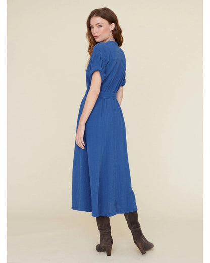 Xirena Cate Dress Port Blue
