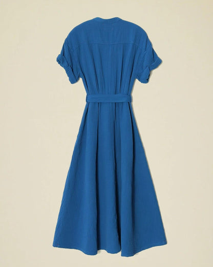 Xirena Cate Dress Port Blue