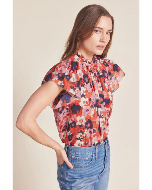 Thistle Knotted Collar Shirt - Ready-to-Wear 1AB6GO