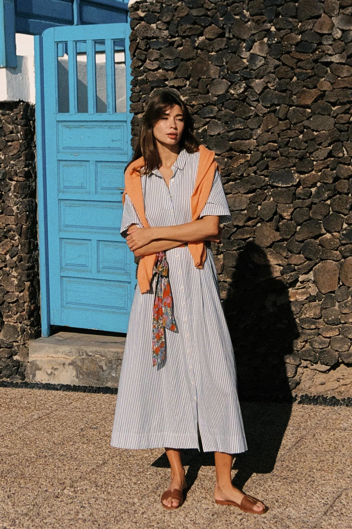 Trovata Aster Dress Seaside Stripe-Trovata-Thistle Hill