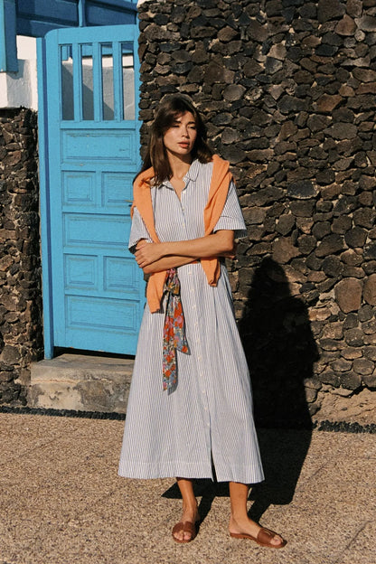 Trovata Aster Dress Seaside Stripe-Trovata-Thistle Hill