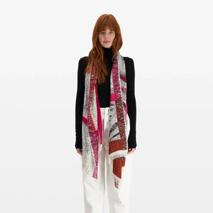 Inoui Editions Scarf 70 Freres Pink-Inoui Editions-Thistle Hill