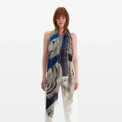 Inoui Editions Scarf 70 Freres Blue