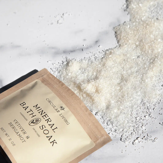 Circular Living Mineral Bath Soak Vetiver & Bergamot-Circular Living-Thistle Hill