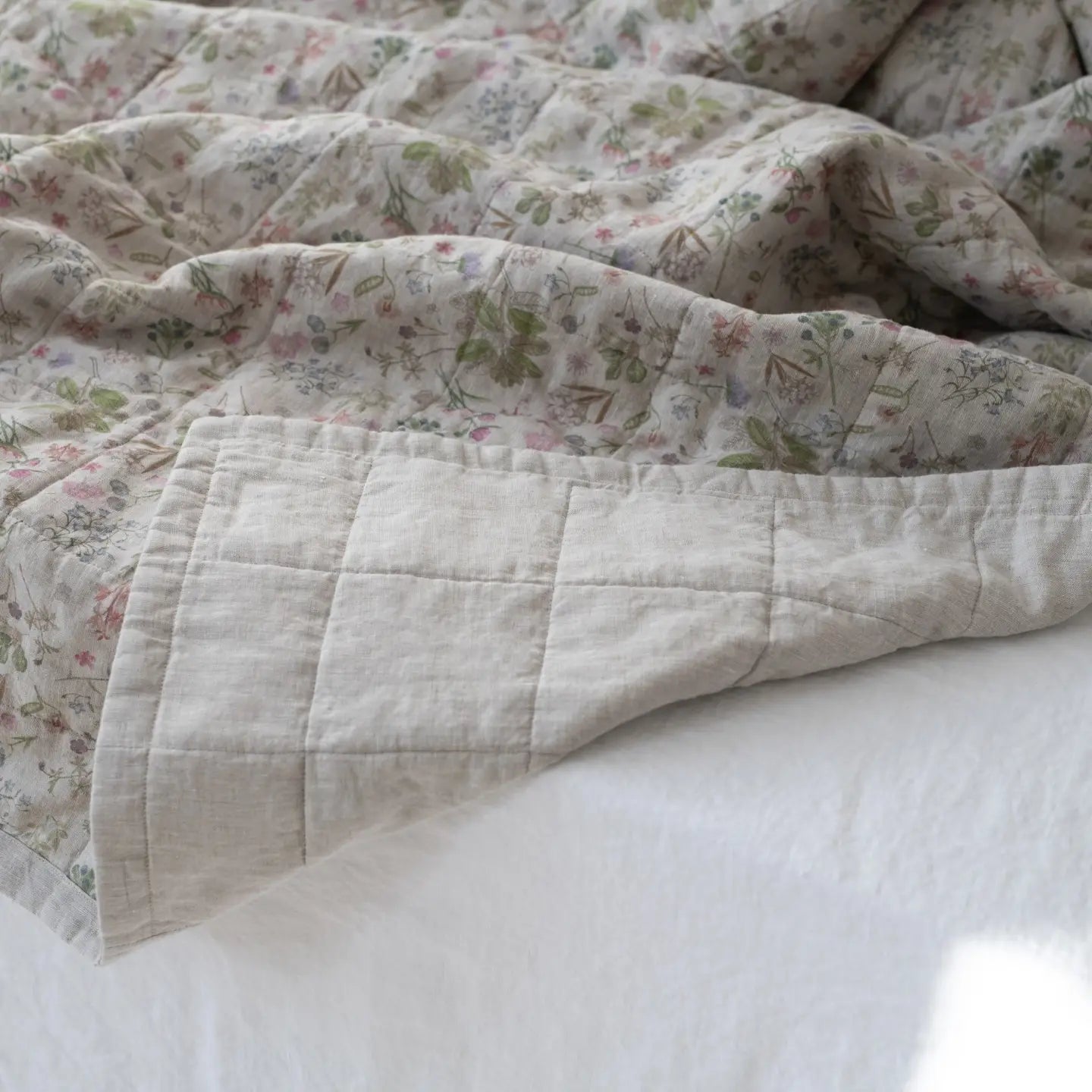 Botanical Linen Quilt-Thistle Hill-Thistle Hill
