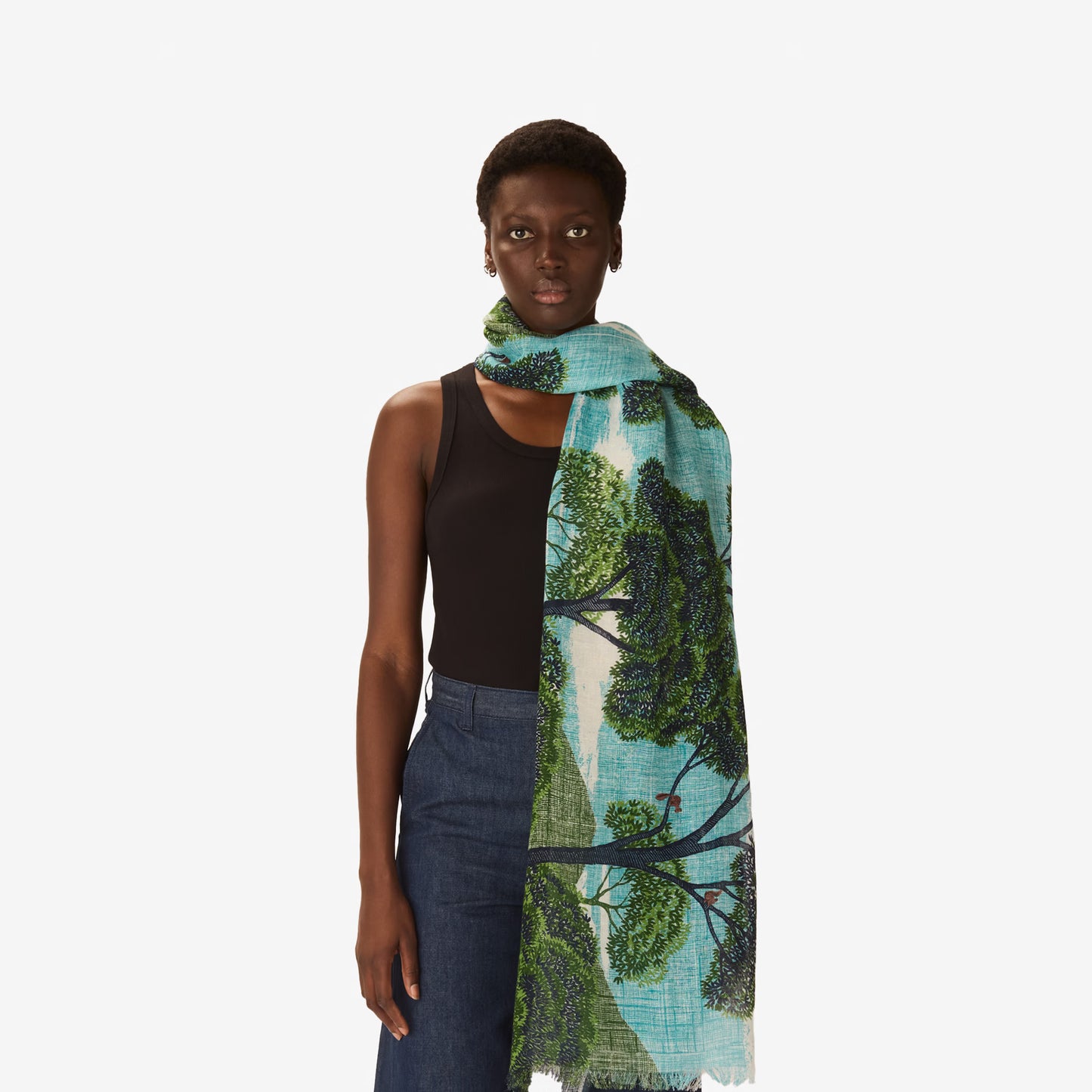 Inoui Editions Scarf 70 Ambroise Green-Inoui Editions-Thistle Hill