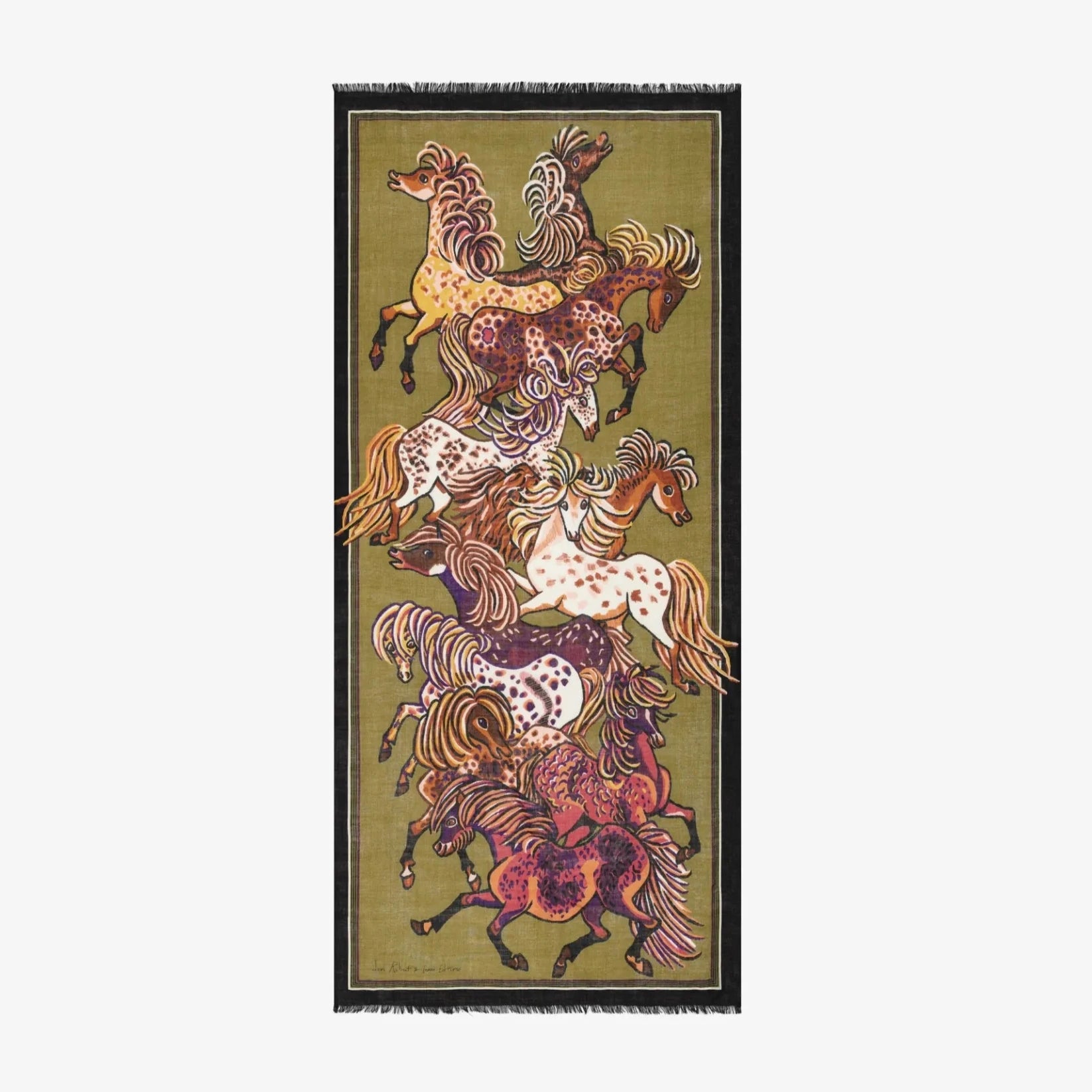 Inoui Editions Scarf 80 Western Khaki-Inoui Editions-Thistle Hill