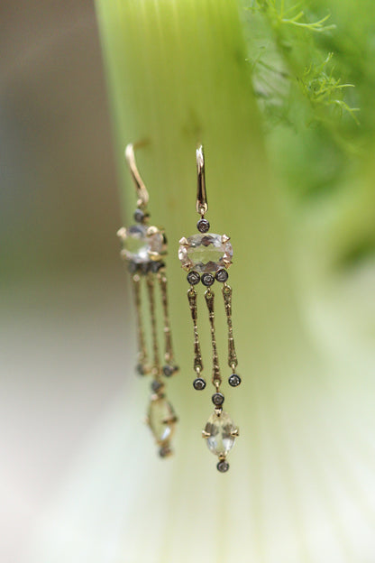 5 Octobre Mina Pink Or 14k Earrings-5 Octobre-Thistle Hill