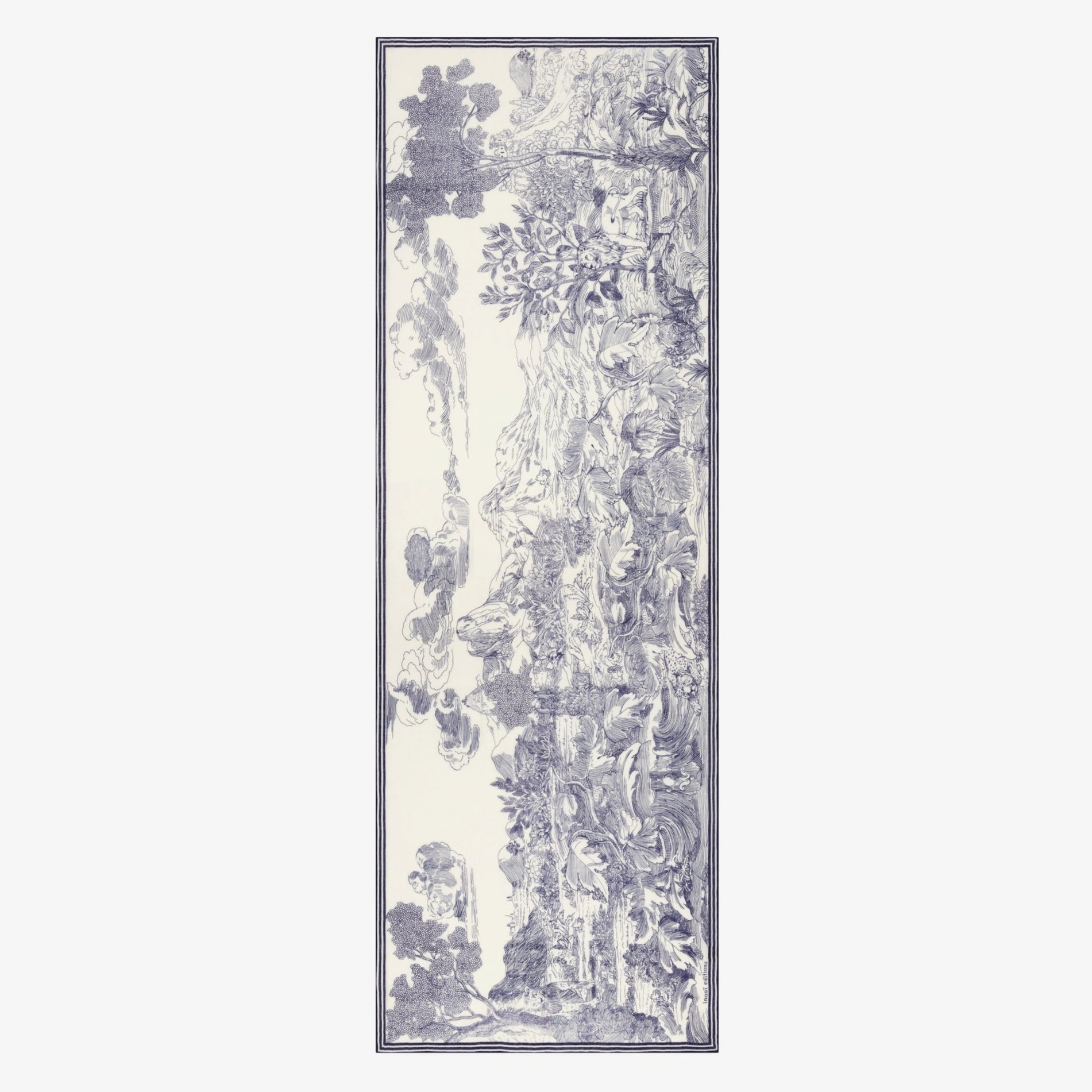 Inoui Editions Scarf 70 Histoire White-Inoui Editions-Thistle Hill