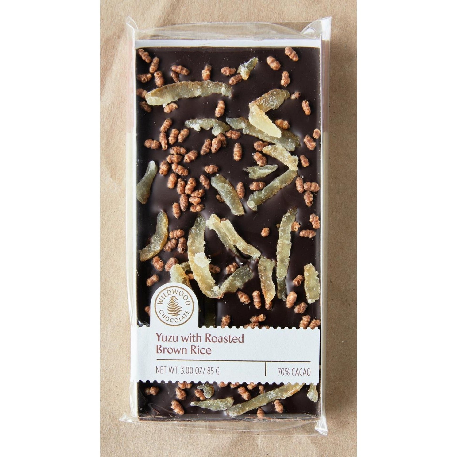 Wildwood Chocolate Yuzu with Roasted Brown Rice-Wildwood Chocolate-Thistle Hill