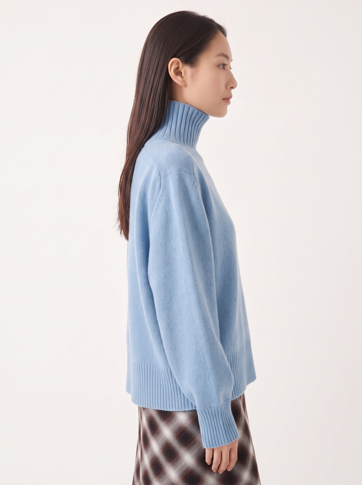 Sayaka Davis Highcollar Sweater Azure-Sayaka Davis-Thistle Hill