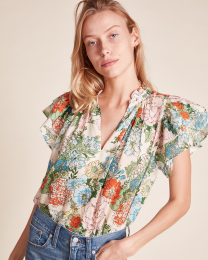 Trovata Clover Blouse Vintage Courtyard – Thistle Hill