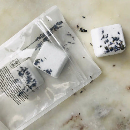 Cleanse Gourmet Pure Wellness Lavender + Peppermint Organic Shower Steamers-Cleanse Gourmet-Thistle Hill