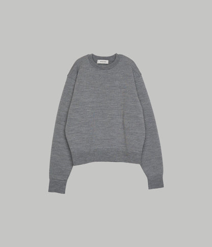 Sayaka Davis Boy-Fit Knit Sweatshirt Heather Grey-Sayaka Davis-Thistle Hill