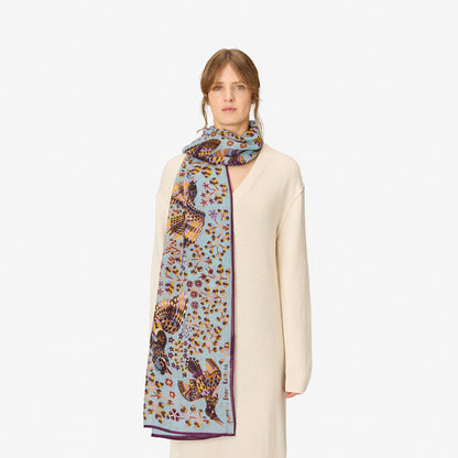 Inoui Editions Scarf 100 Rene Perrot Grey Scarf-Inoui Editions-Thistle Hill