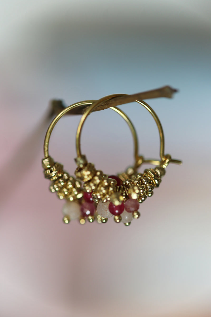 5 Octobre Sveta Pink Earrings-5 Octobre-Thistle Hill