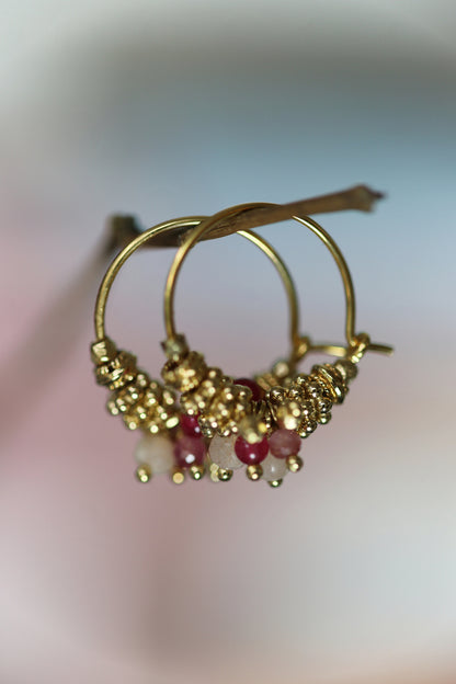 5 Octobre Sveta Pink Earrings-5 Octobre-Thistle Hill