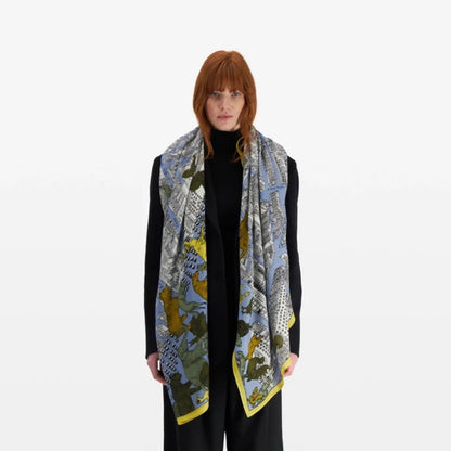 Inoui Editions Scarf 100 Turgot Light Blue