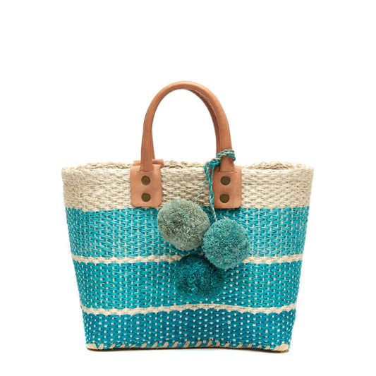 Mar Y Sol Petite Samana Tote Aqua-Mar Y Sol-Thistle Hill