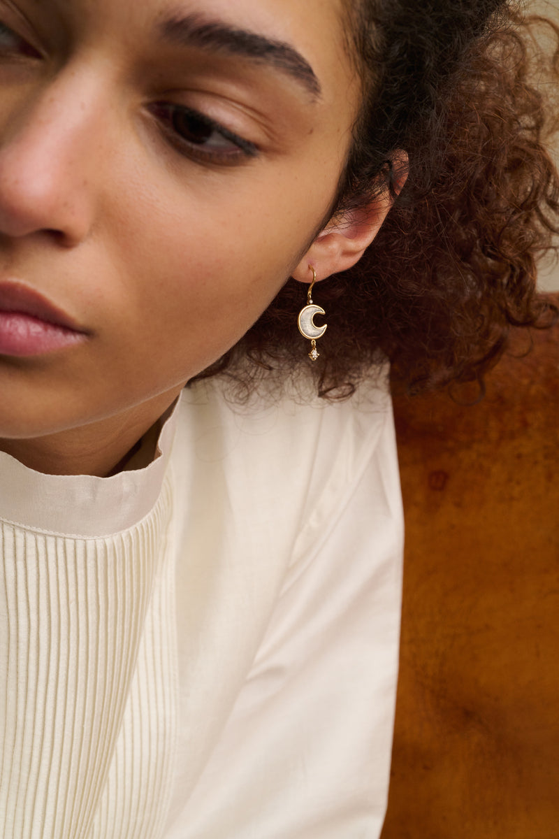 5 Octobre Foggy Earrings-5 Octobre-Thistle Hill