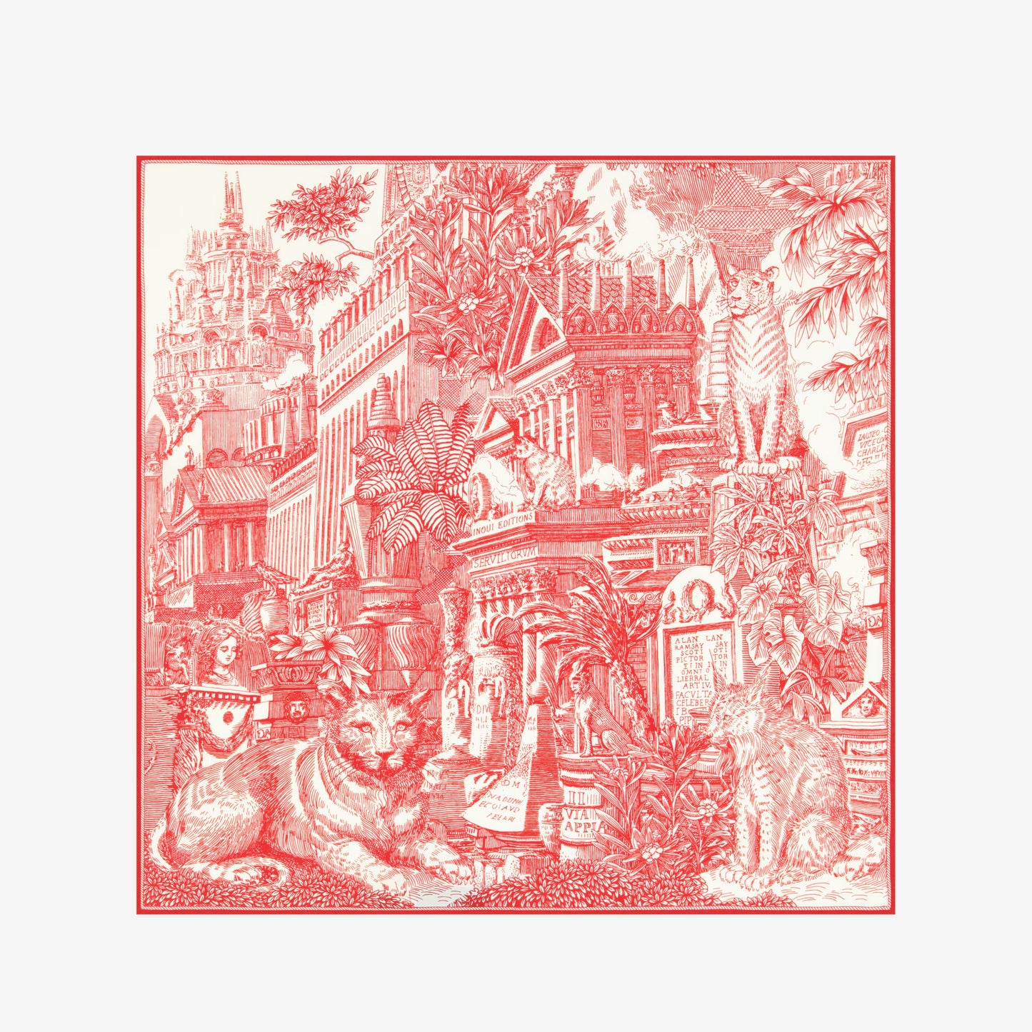 Inoui Editions Square 65 Piranesi Red-Inoui Editions-Thistle Hill