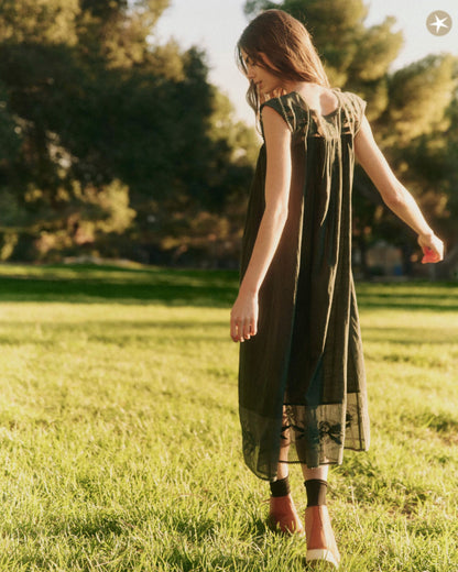 The Great Dawn Dress Vintage Moss