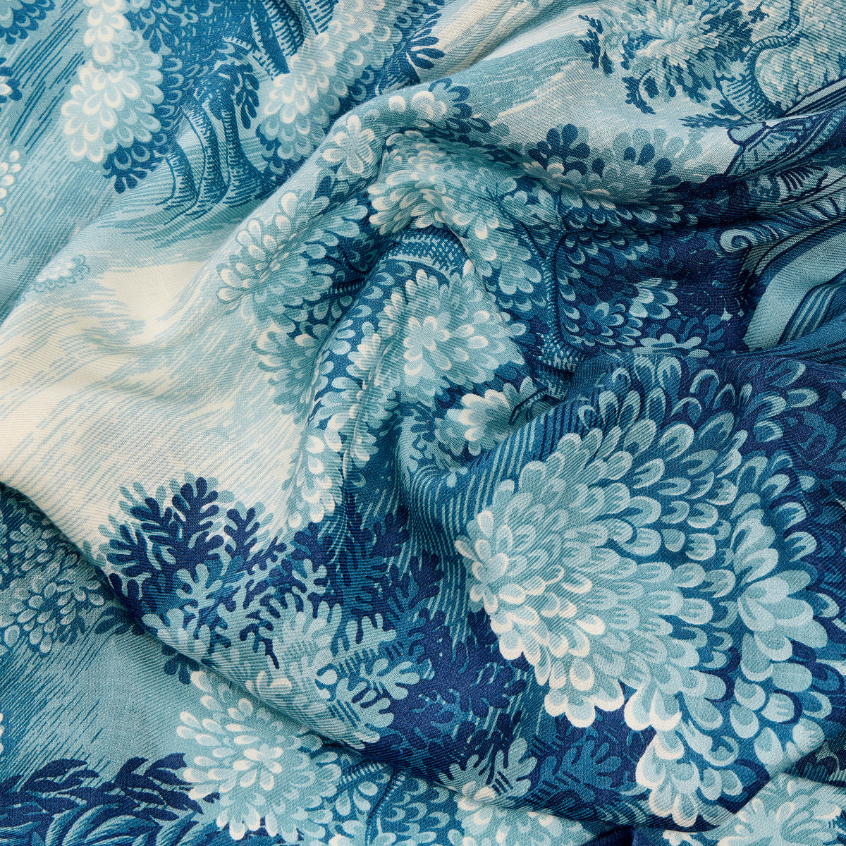 Inoui Editions Scarf 100 Come Duck Blue Scarf-Inoui Editions-Thistle Hill