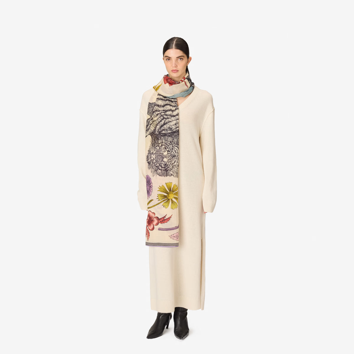 Inoui Editions Scarf 80 Gustav Multi Color-Inoui Editions-Thistle Hill