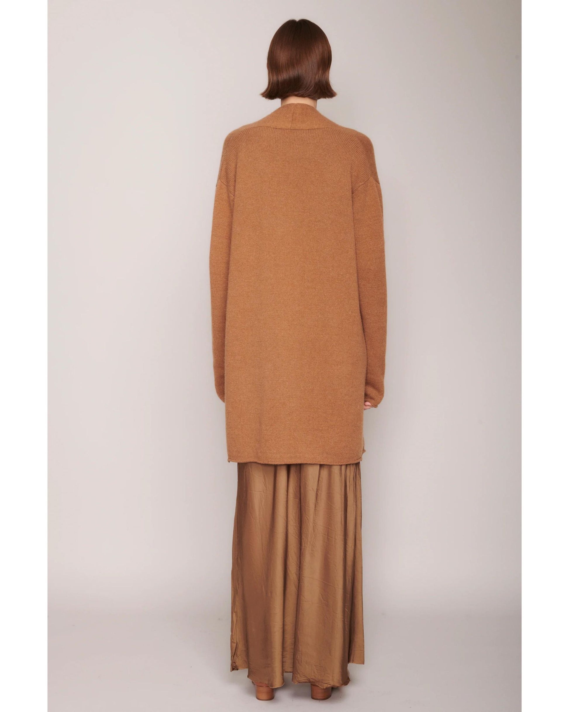 Organic by John Patrick Sadie Open Cardigan Vicuna Cashmere-Organic by John Patrick-Thistle Hill