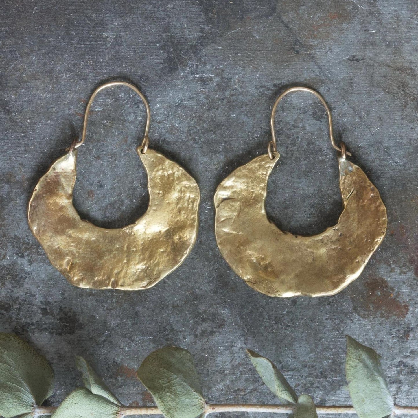 Emilie Shapiro Half Moon Earrings