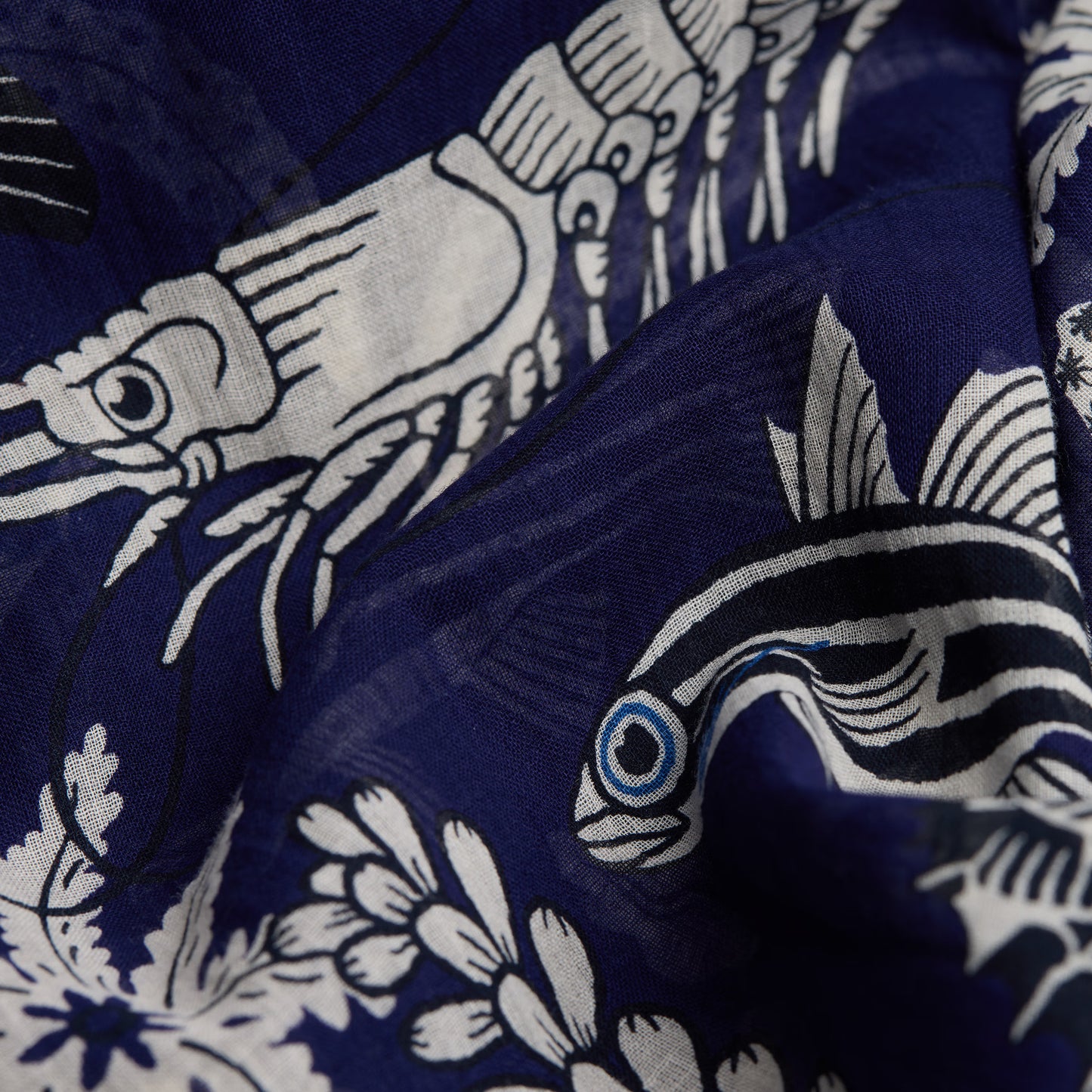 Inoui Editions Scarf 100 Neptune Navy-Inoui Editions-Thistle Hill
