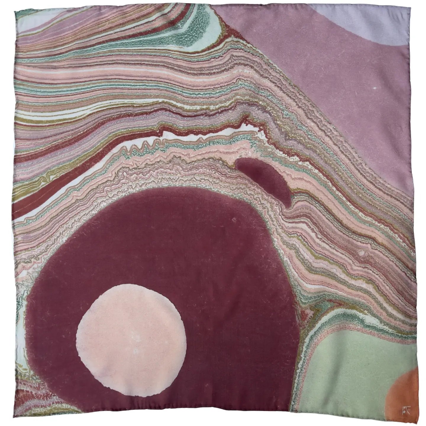 Past + Pending Silk Bandana-Thistle Hill-Thistle Hill