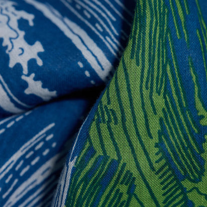 Inoui Editions Scarf 100 Balthazar Blue-Inoui Editions-Thistle Hill